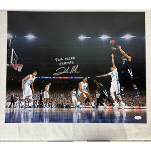 Josh Hart signed 2016 NCAA Champs autographed Villanova Wildcats 16x20 Photo JSA